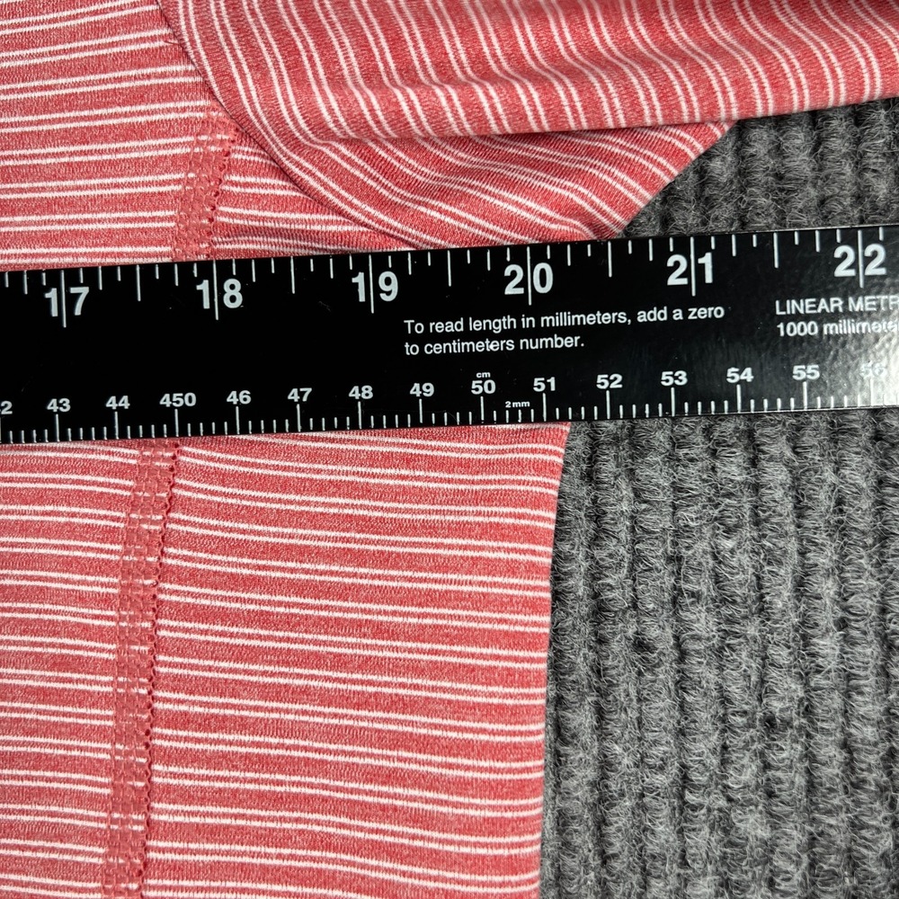 Vineyard‎ Vines Jim Nantz Pullover Sweatshirt Mens Small Red Striped 1/4 Zip New - Picture 11 of 14